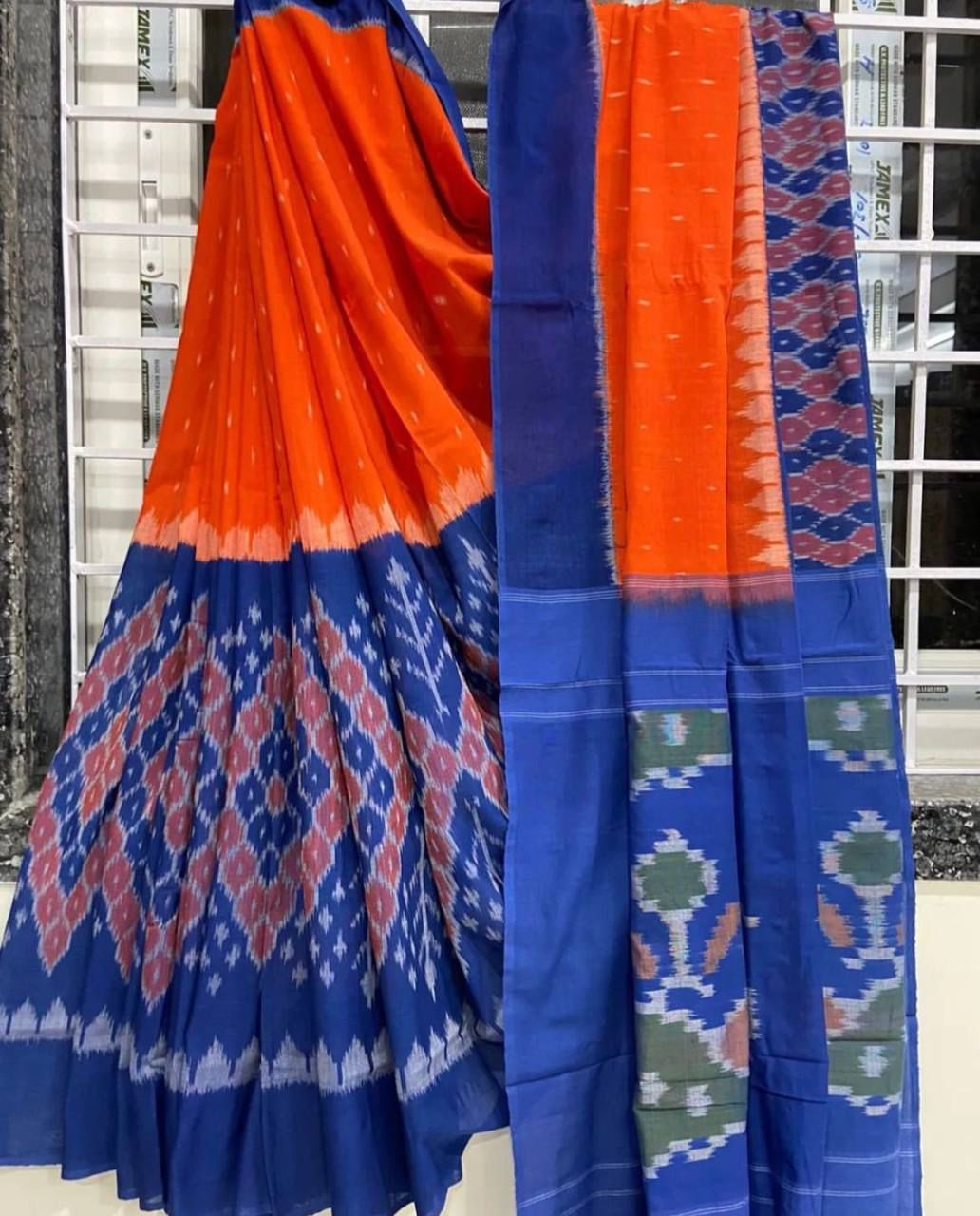 MG 263 Plain Linen Printed Daily Wear Sarees Catalog